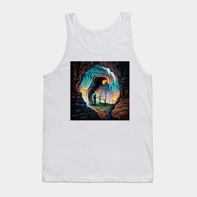 The Mysterious Forest Tank Top by Neurotic